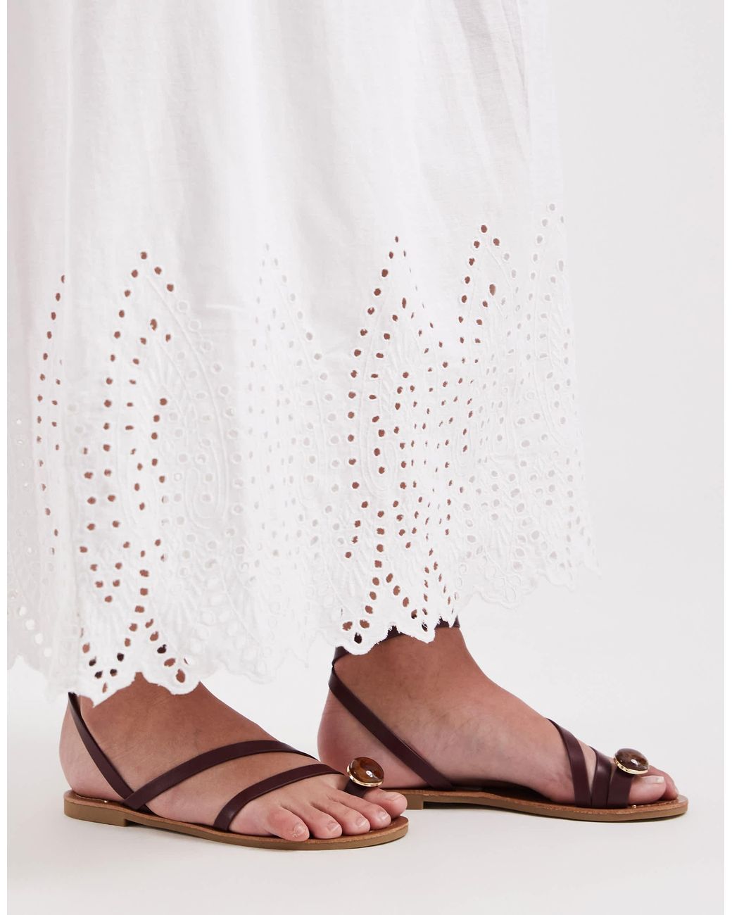 ONLY White – maxikleid