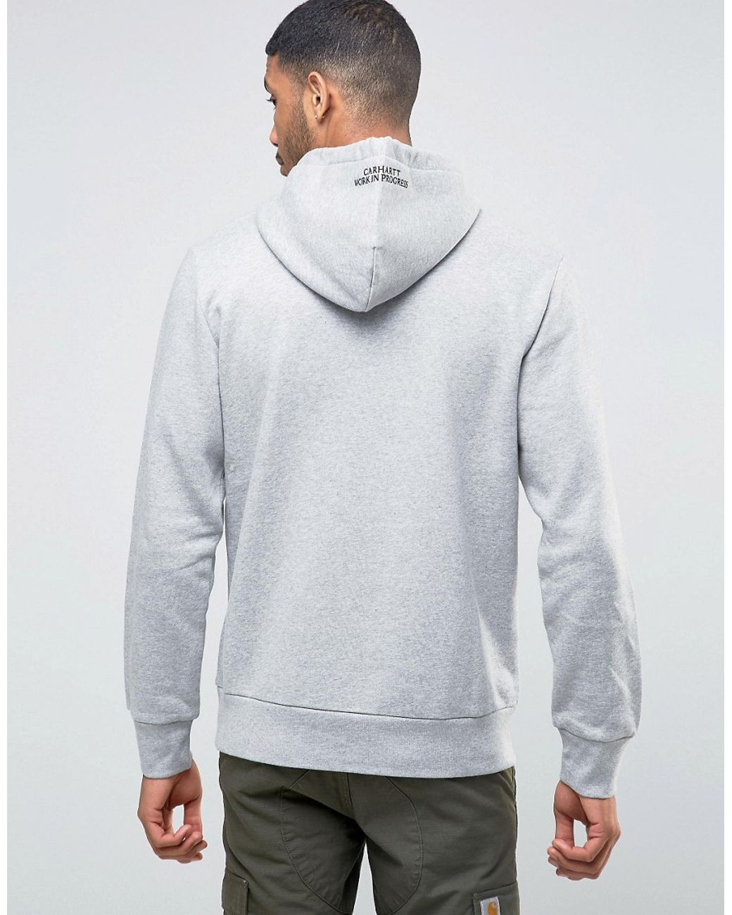 Carhartt WIP Ghost Town Hoodie in Gray for Men Lyst