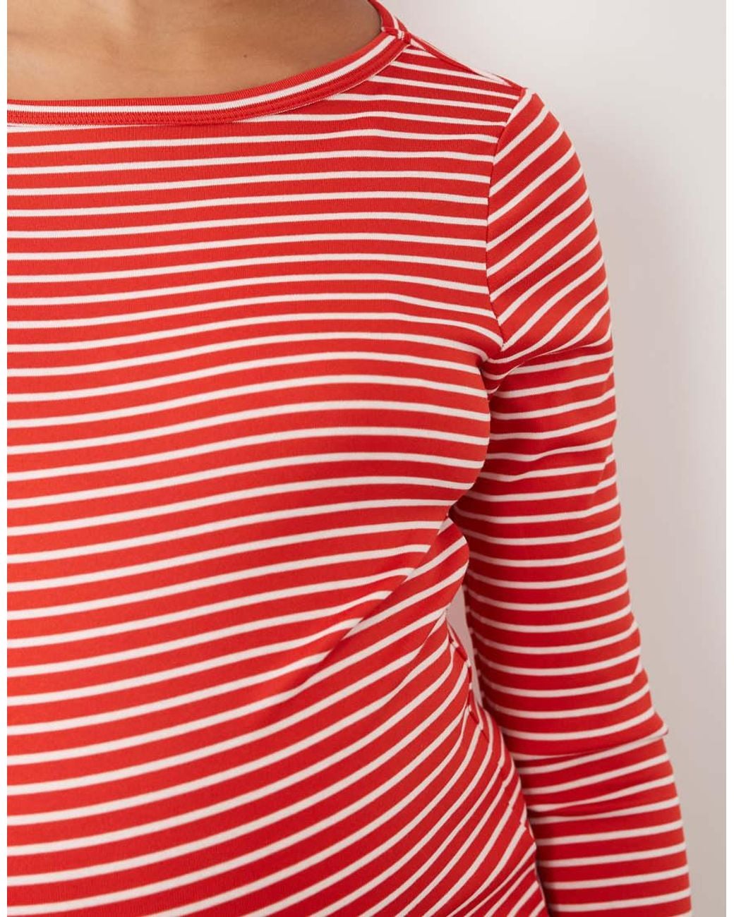 Mama.licious Red Mamalicious Maternity Long Sleeve T-shirt
