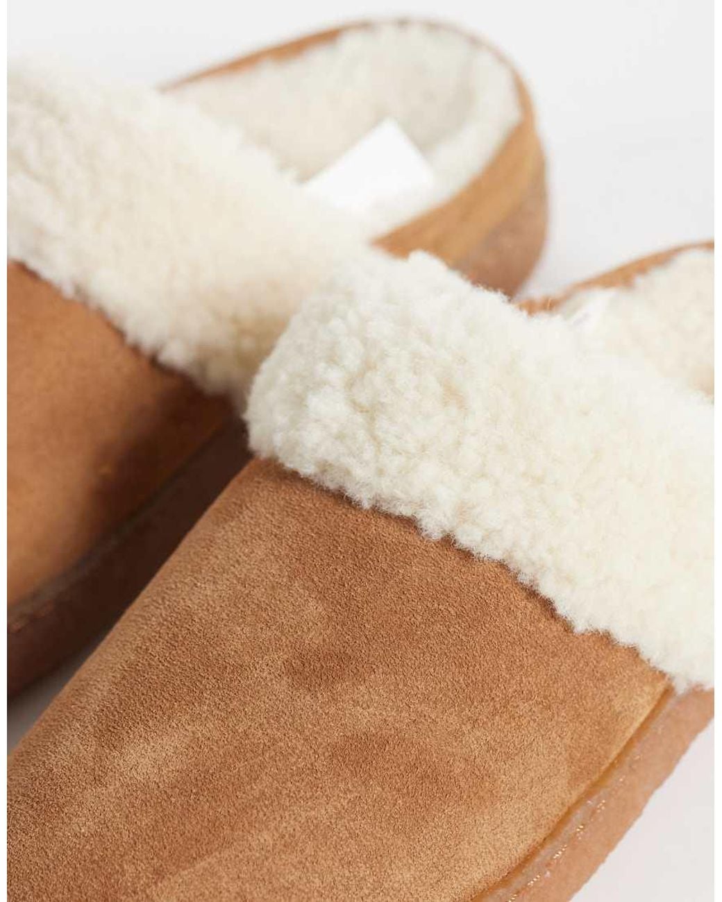Sorel White Nakiska Sherpa Lined Slippers