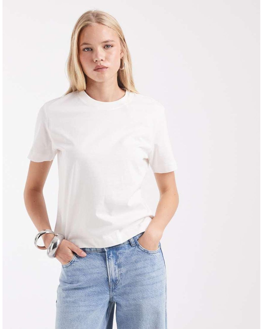 JJXX White Boxy T-shirt