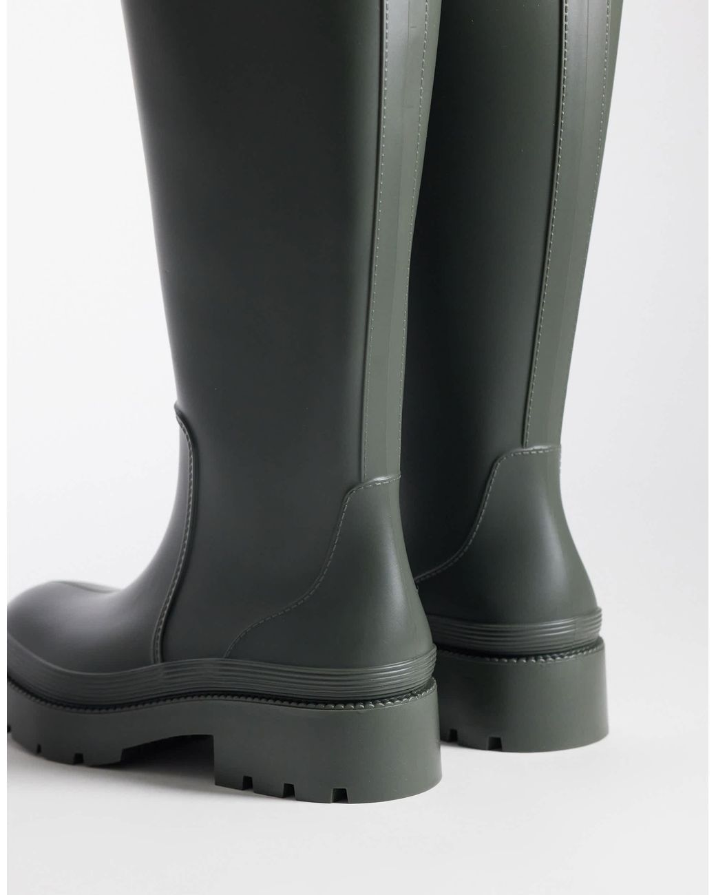 SEQWL Black Gumboots