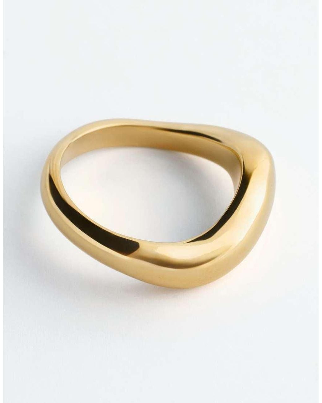 & Other Stories Blue Stacking Ring Set