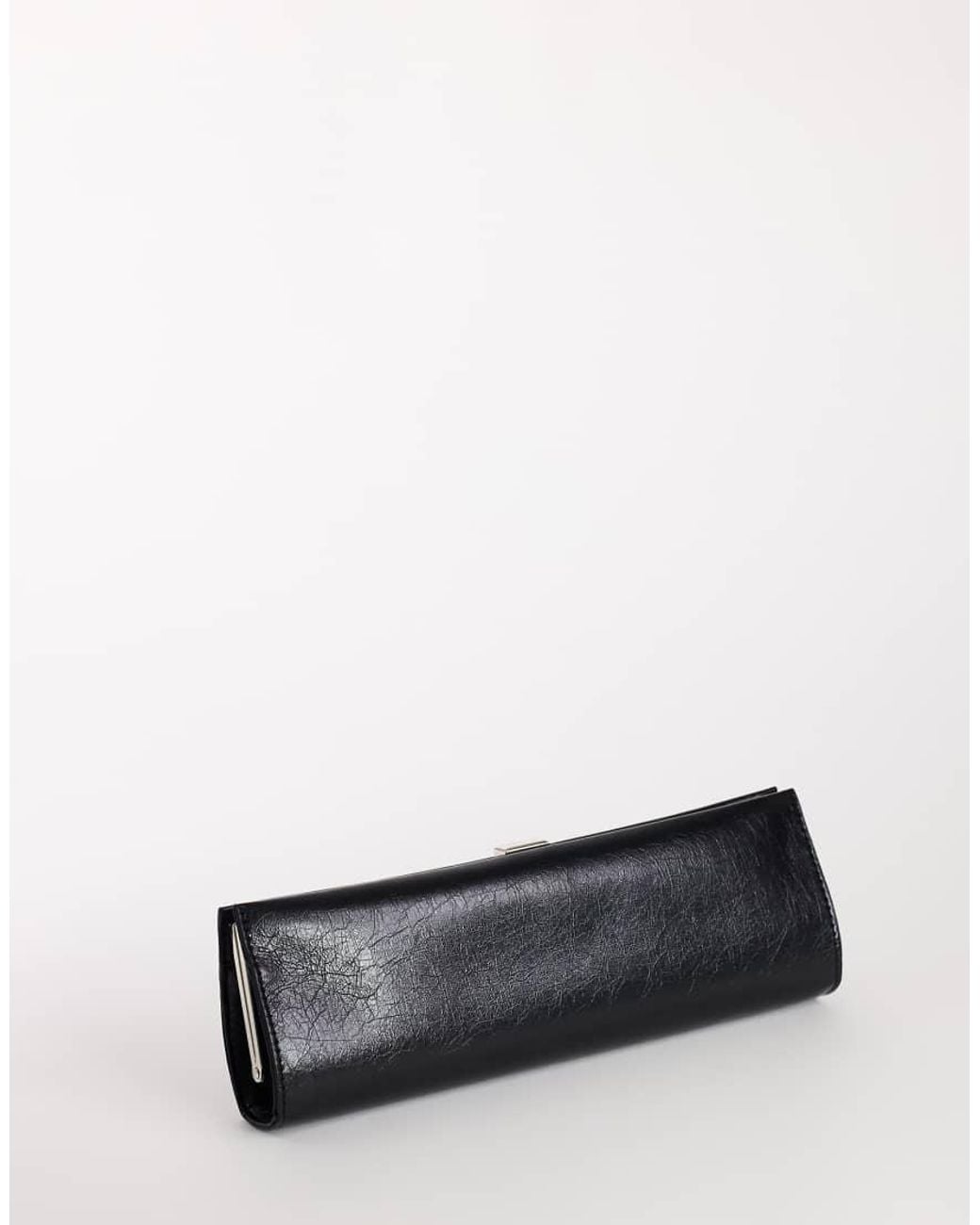TOPSHOP White Ember Small Envelope Clutch Bag