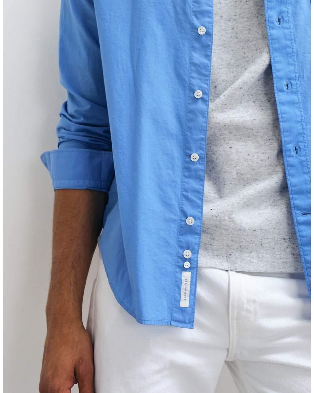 ARKET White Pure Cotton Relaxed Fit Shirt for men