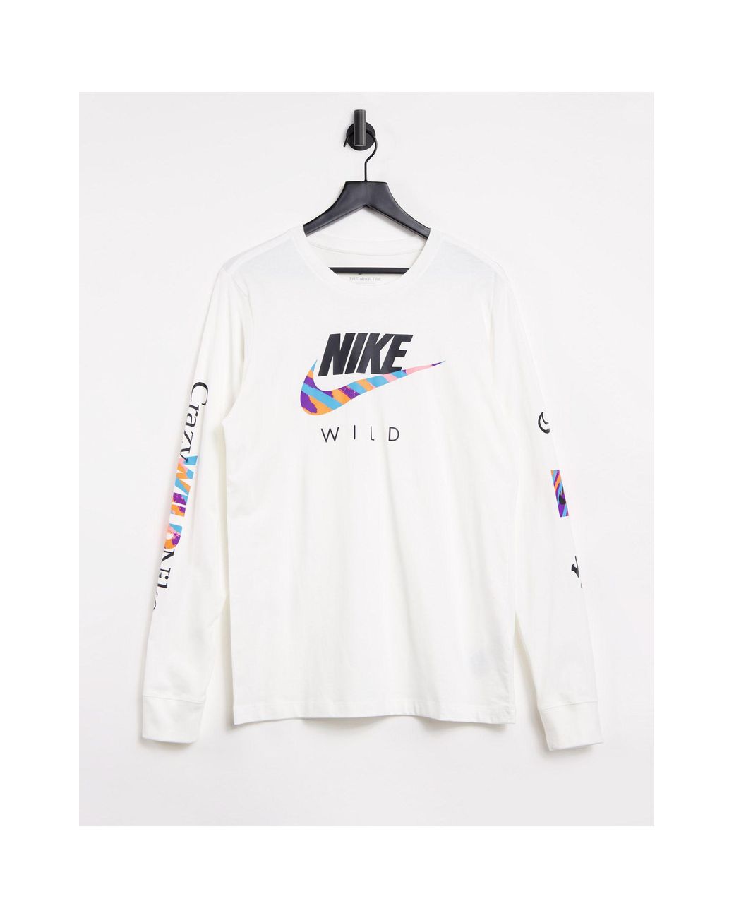 ナイキ 袖プリント Nike Wild Futura Long Sleeve Tee ナイキ 袖プリント Nike Wild Futura Long Sleeve Tee