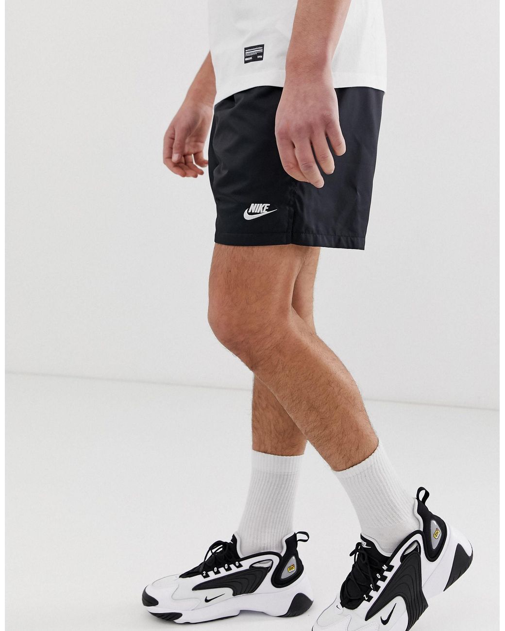 Patriótico Misterio aspecto Nike Club Essentials Woven Shorts in Black for Men | Lyst