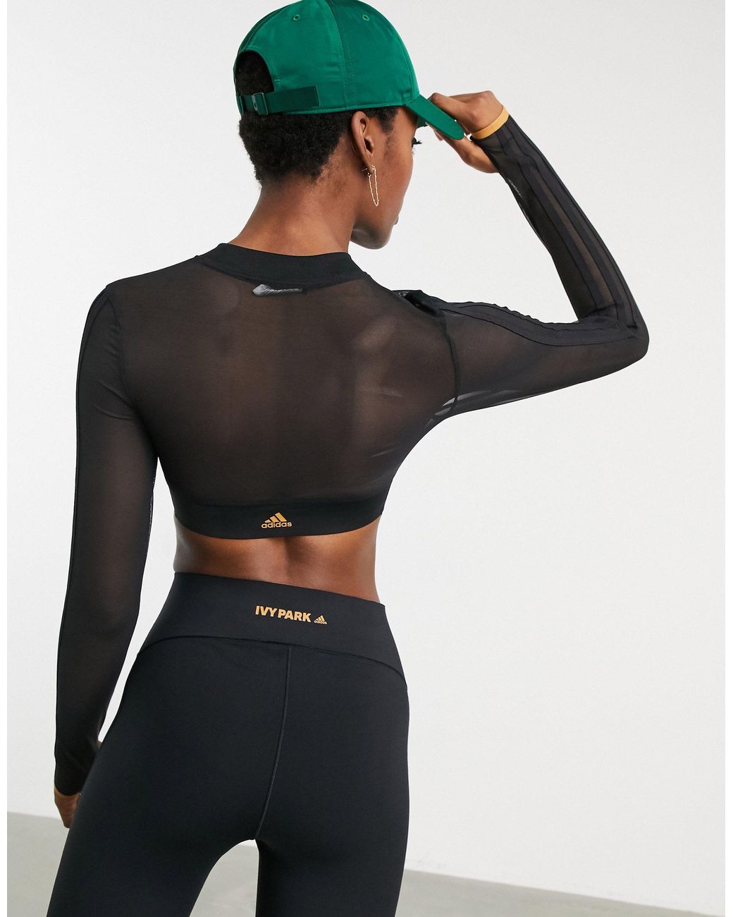 Ivy park mesh t shirt cheap