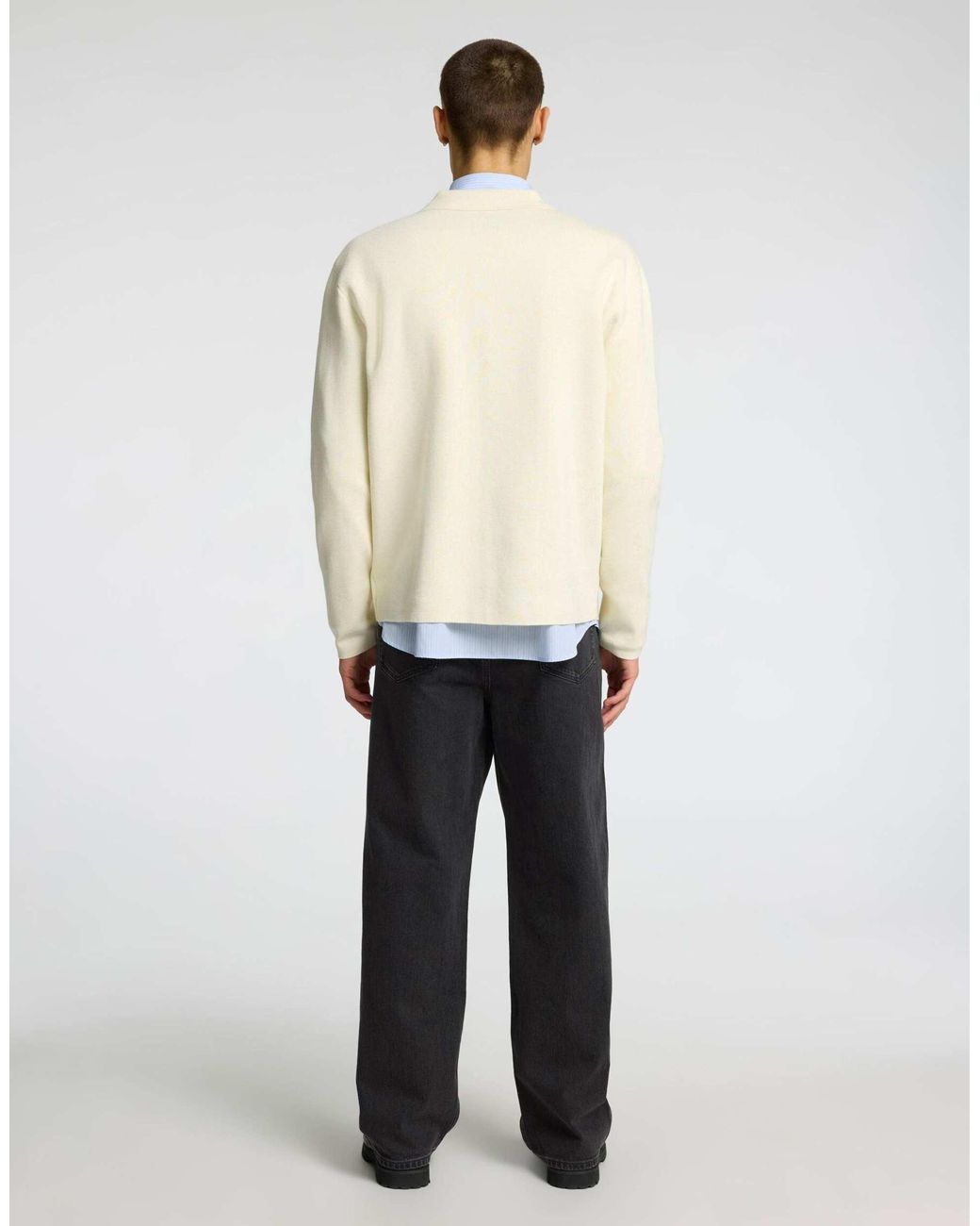 Jean ample SELECTED pour homme en coloris Natural