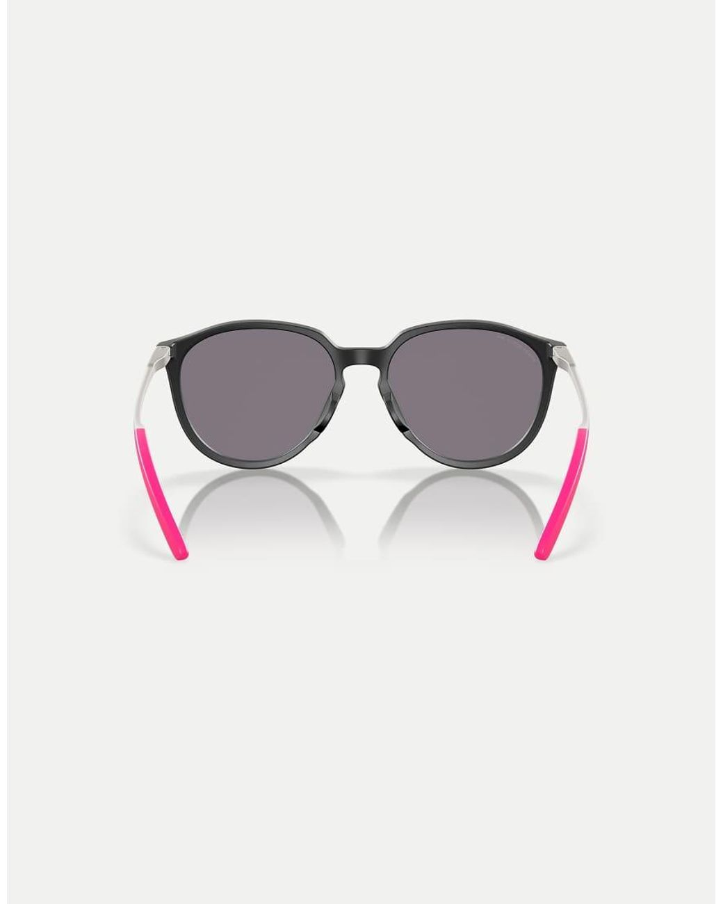 Oakley Black Sielo Round Polarised Sunglasses With Lens