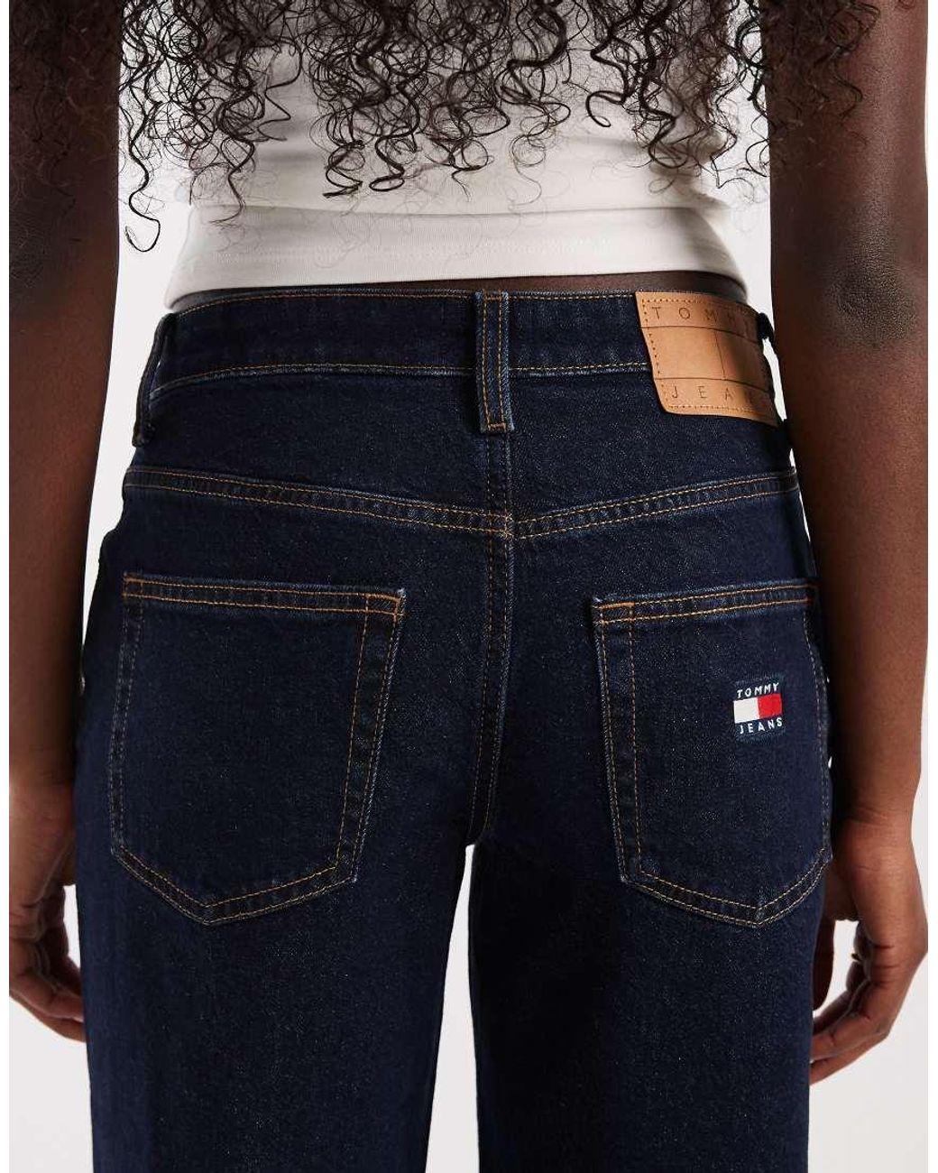 Tommy Hilfiger Blue Sophie Low Rise Straight Jeans