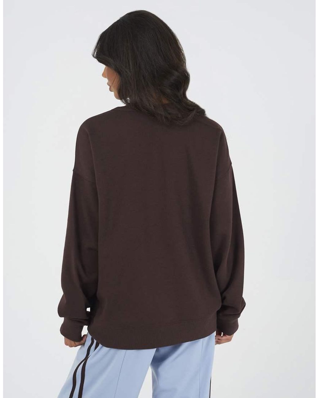 Brave Soul Gray Slogan Crew Neck Sweatshirt