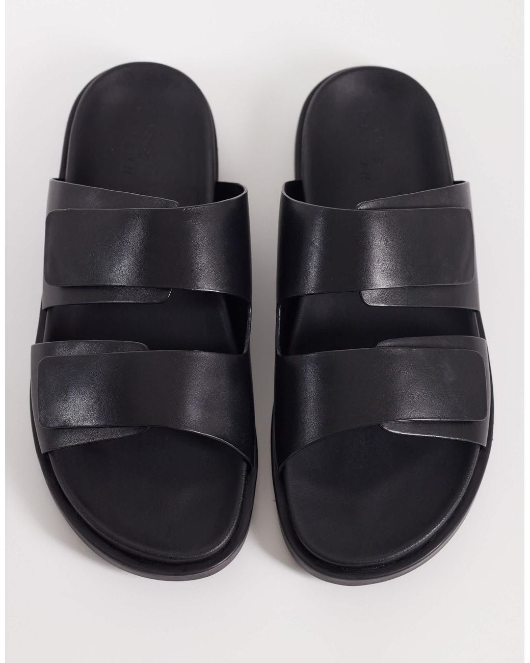ASOS Blue Two Strap Sandals for men