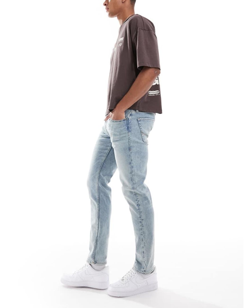 Jack & Jones Blue Glenn Slim Jeans for men