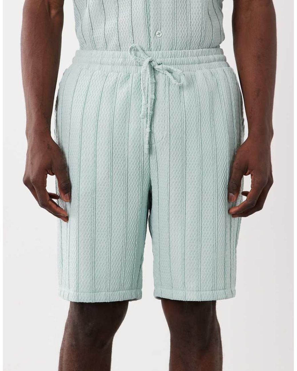 Brave Soul Blue Shorts for men