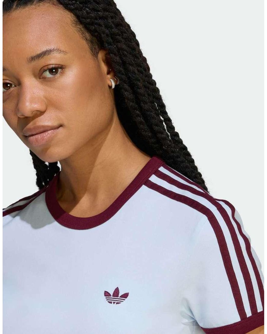 Adidas Originals Blue 3 Stripes Dress (Slim)