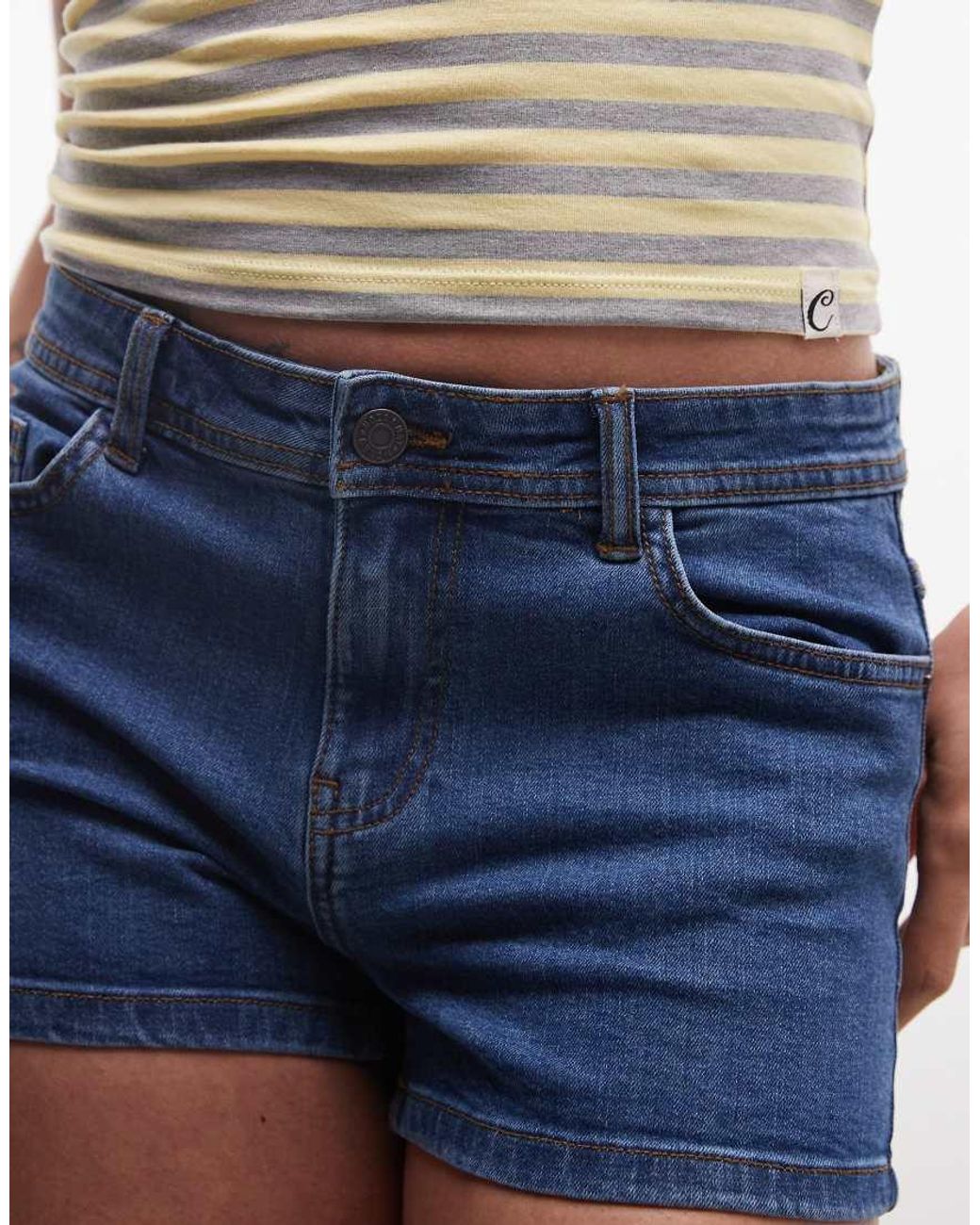 Noisy May Blue Mico Short