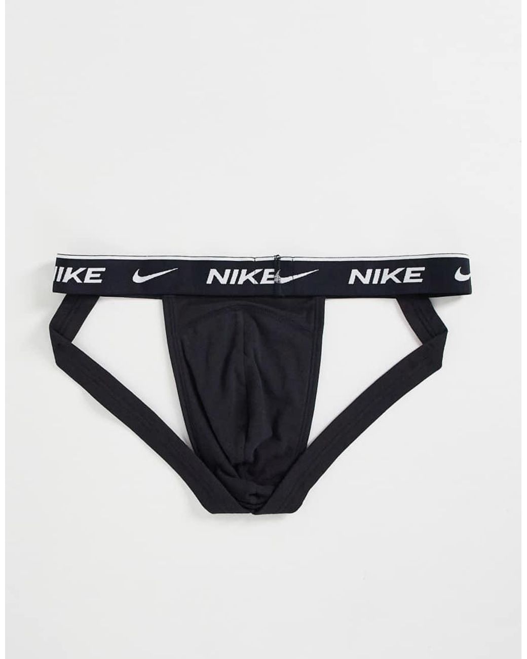 Nike Blue 3-pack Cotton Stretch Jockstraps for men