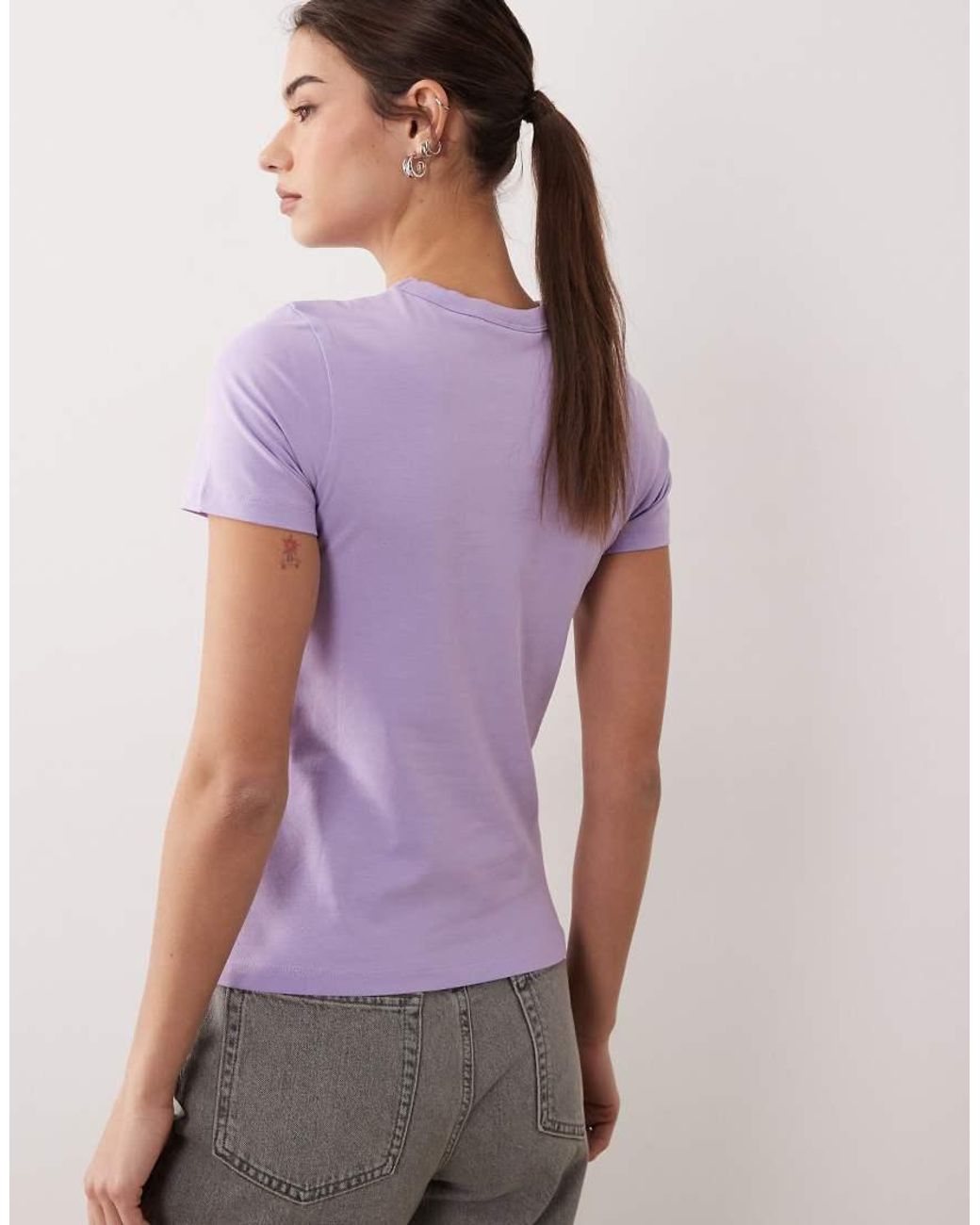 JJXX Purple Gigi T-shirt