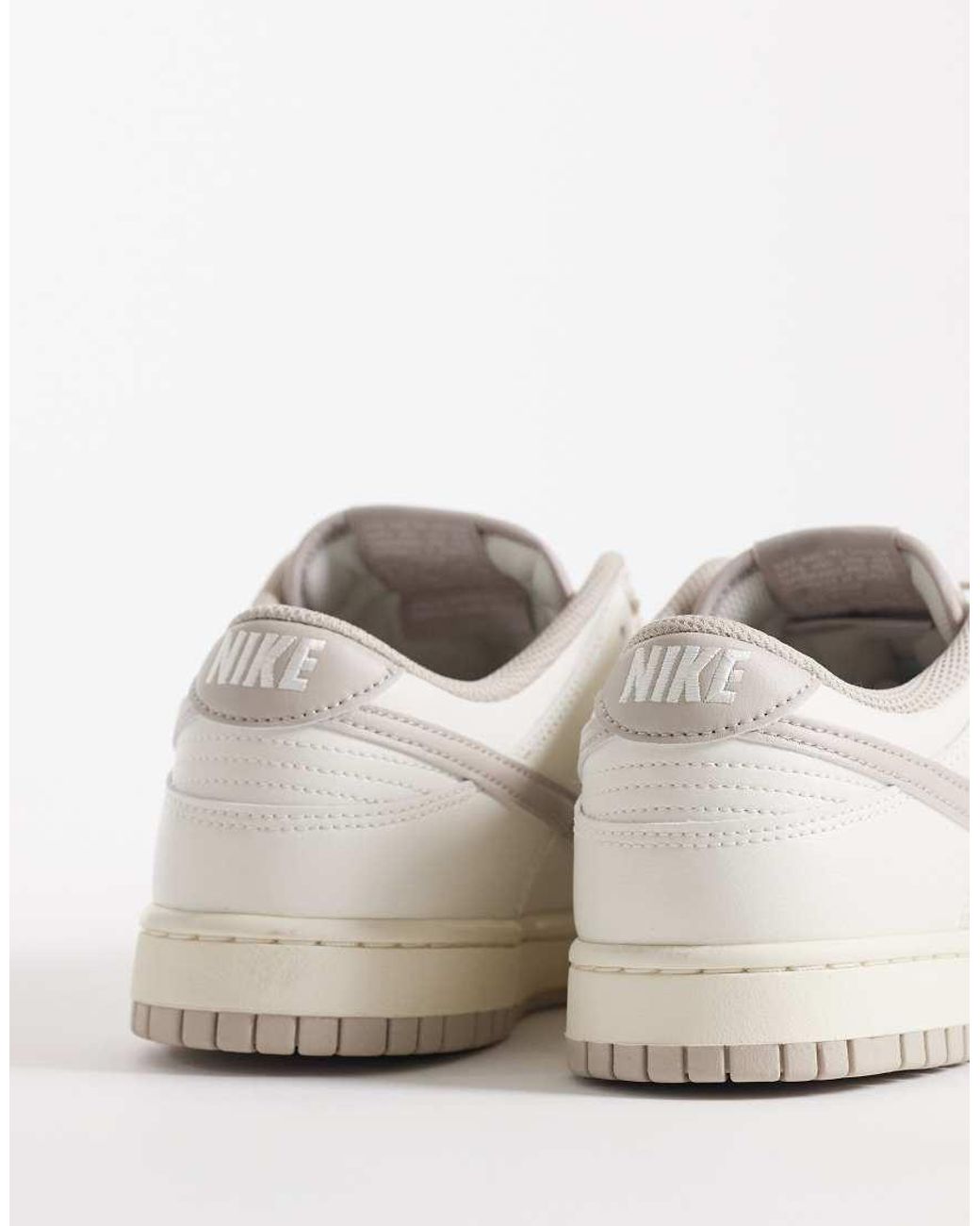 Nike White Dunk Low Retro Trainers for men