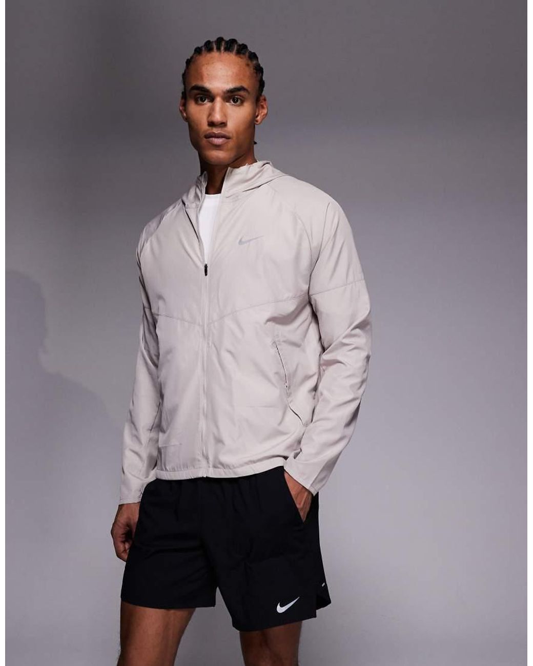 Nike Purple Miler Jacket for men