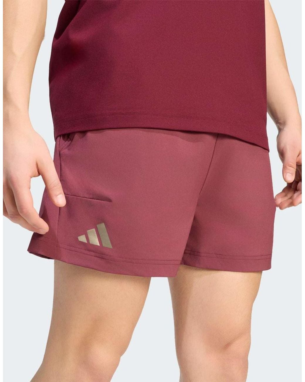 Adidas Originals Pink Sh & Tight Set Shorts for men