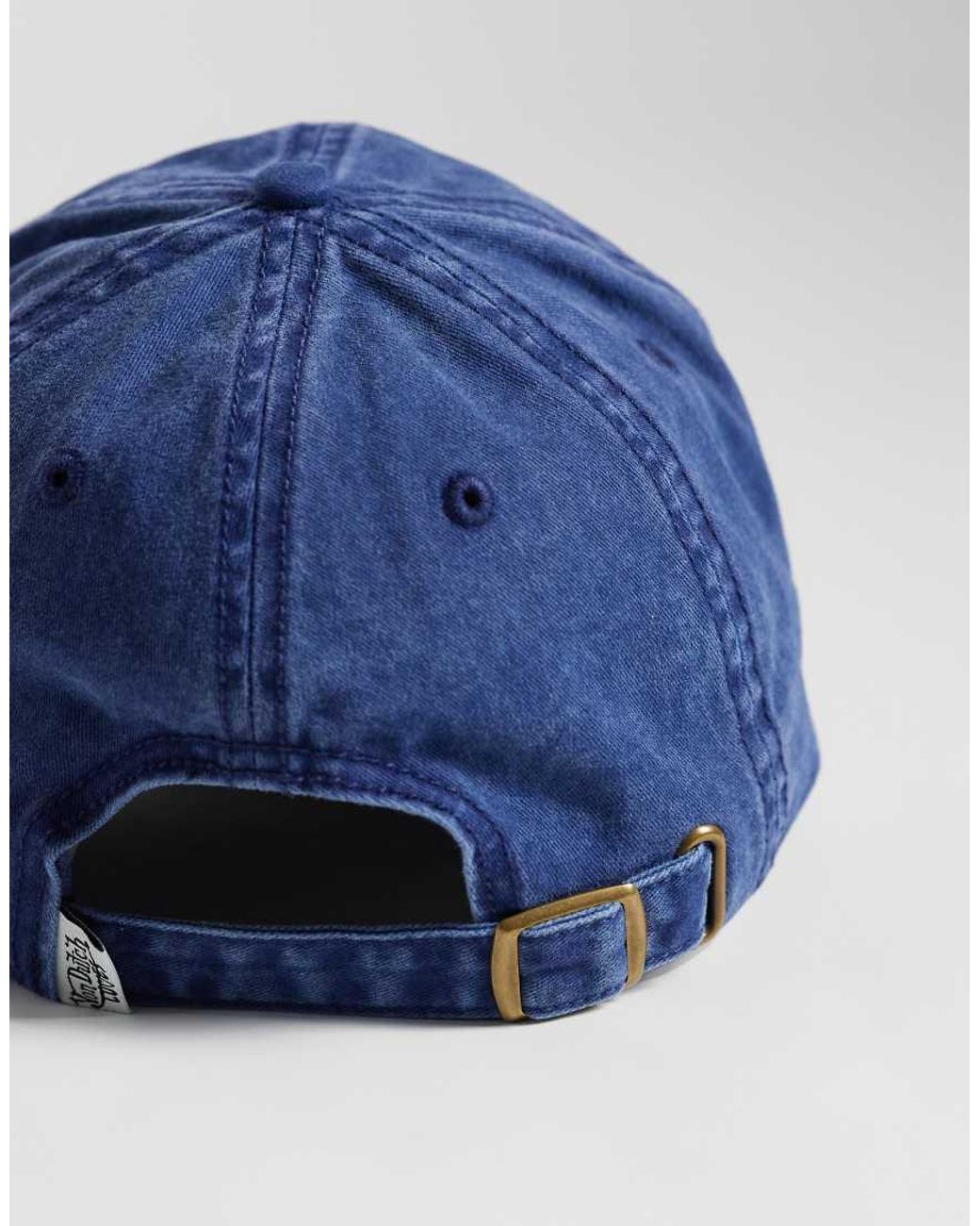 Von Dutch Blue Loves Distressed Denim Dad Cap