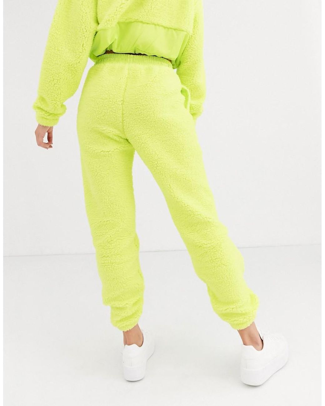 yellow tracksuit pants