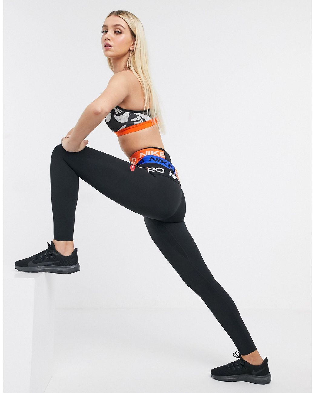 Nike Icon Clash One Tight Luxe leggings in Black | Lyst