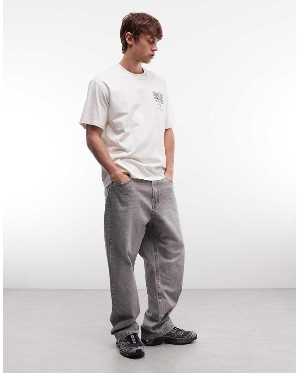 Dickies White Lynndyl Short Sleeve T-shirt for men