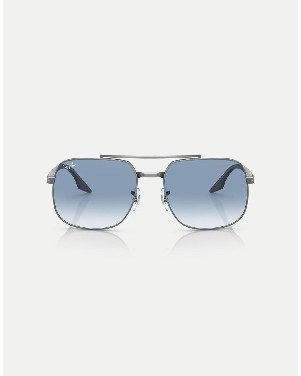 Ray-Ban Blue Rb3699 Square Sunglasses With Lens
