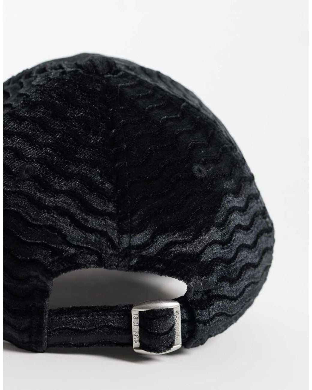 KTZ Blue Ny Yankees Womens 9forty Velour Cap
