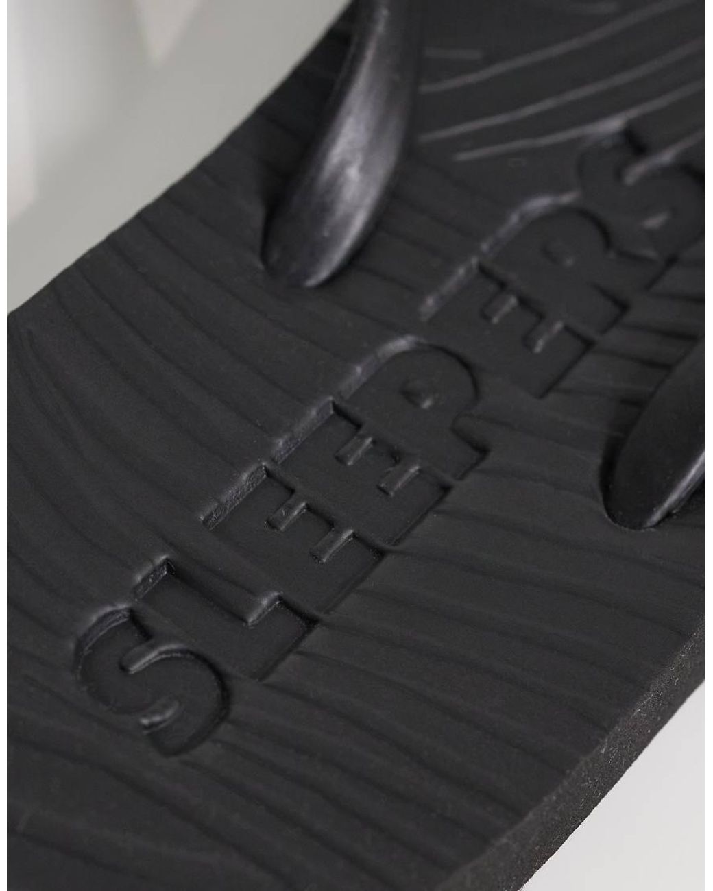 Sleeper Black Tapered Flip Flops