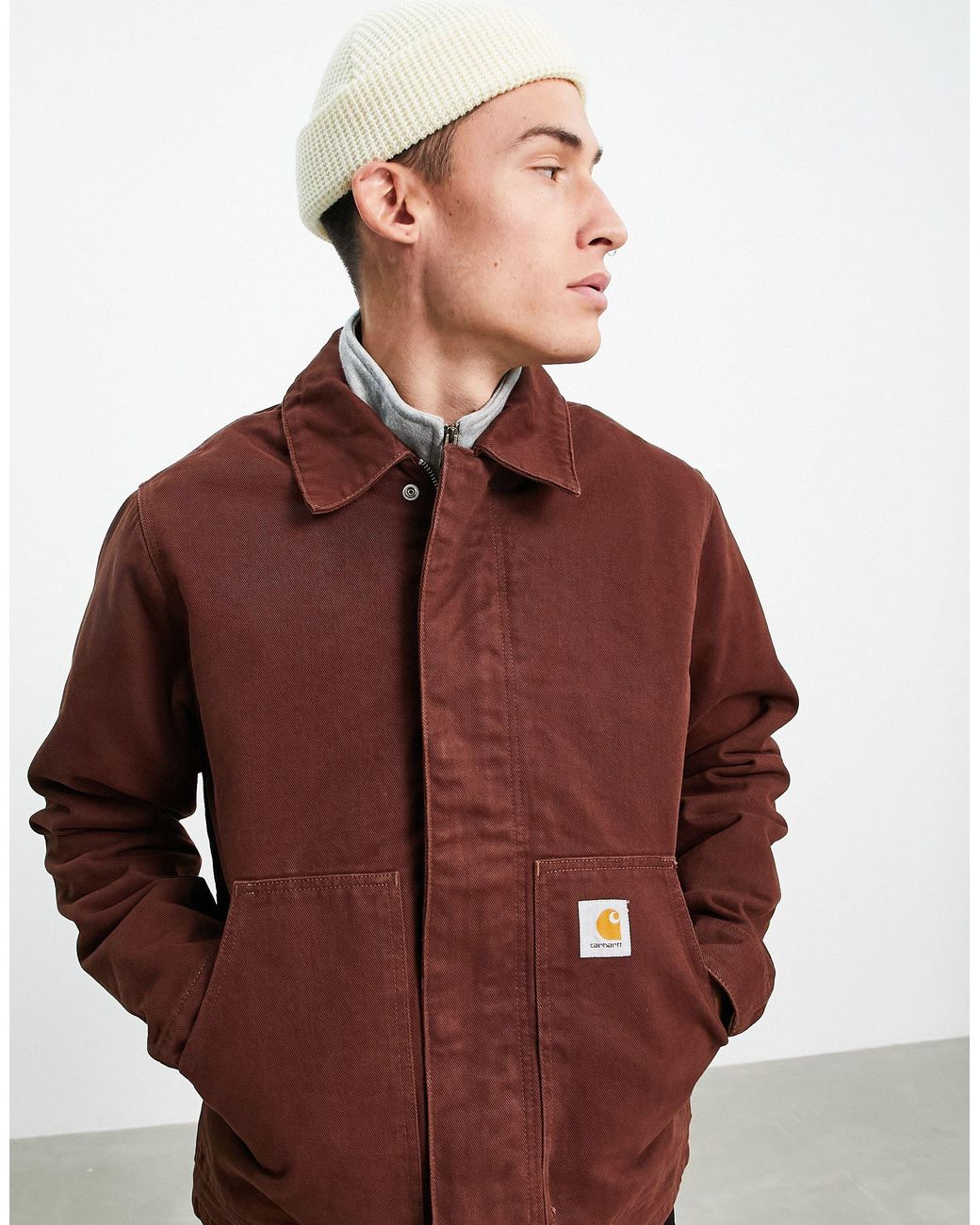 Red clearance carhartt coat