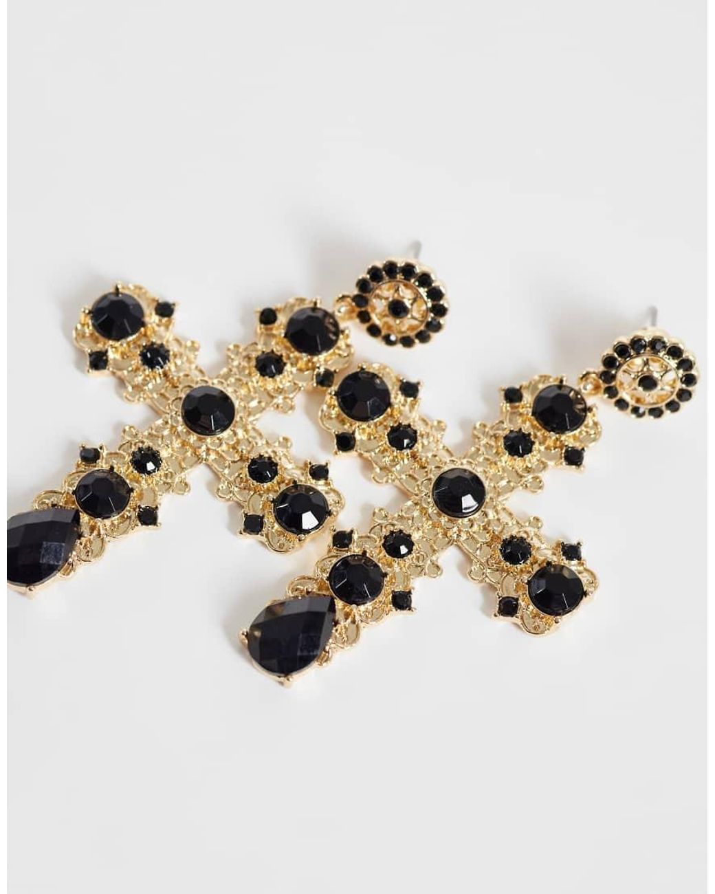 ASOS Natural Pendant Earrings