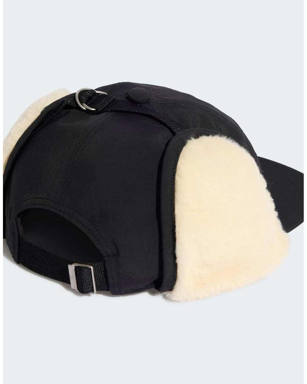 Adidas Originals Black Earflap Cap