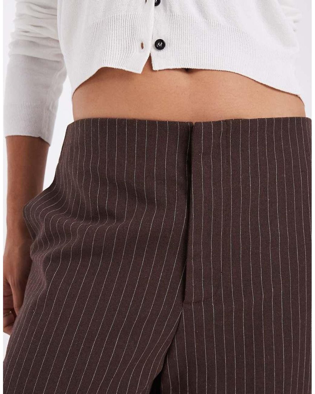 BRONZE SNAKE Multicolor Low Rise Balloon Leg Trouser