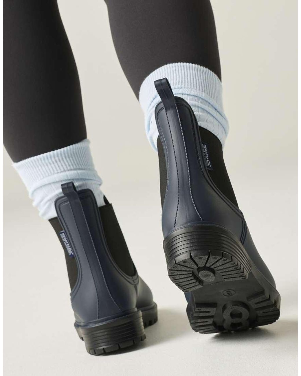 Regatta Black Lady Harriett Ii Ankle Wellies