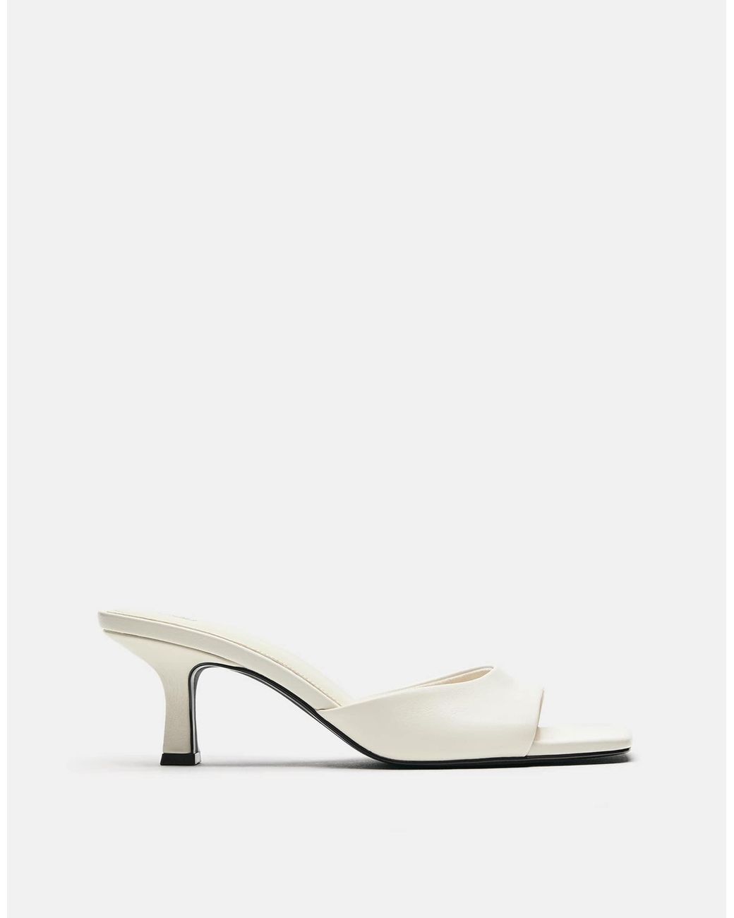 Pull&Bear White – sandaletten