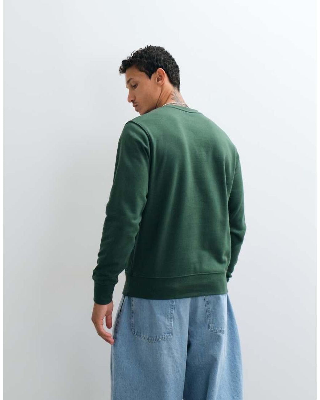 Nike Green Club French Terry Sweatshirt for men