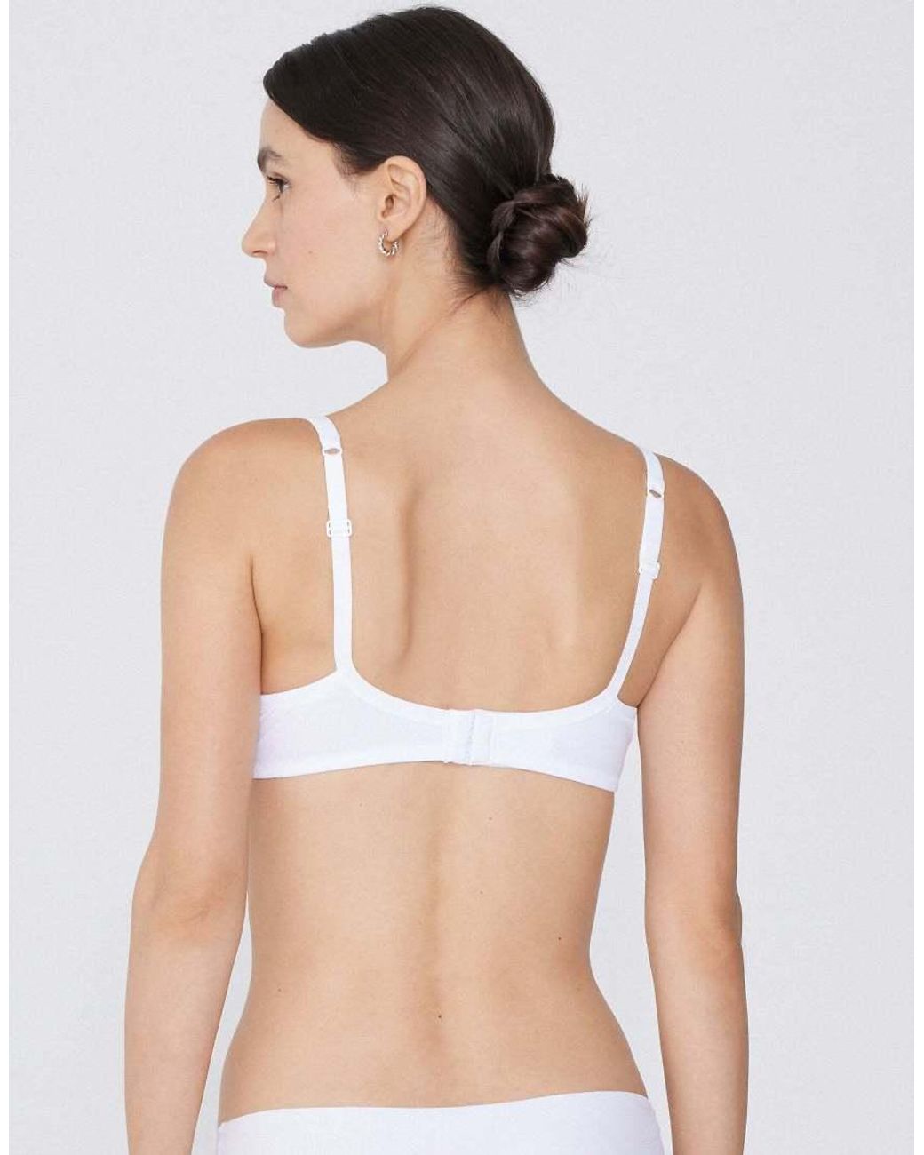 Tezenis White Prague Full Coverage Balconette Bra