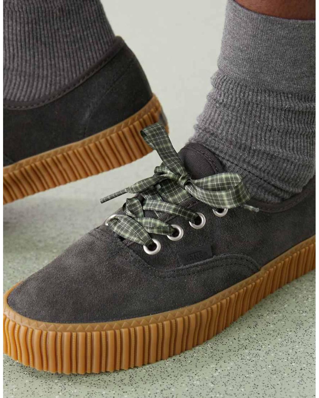 Vans Blue Authentic Creeper Trainers