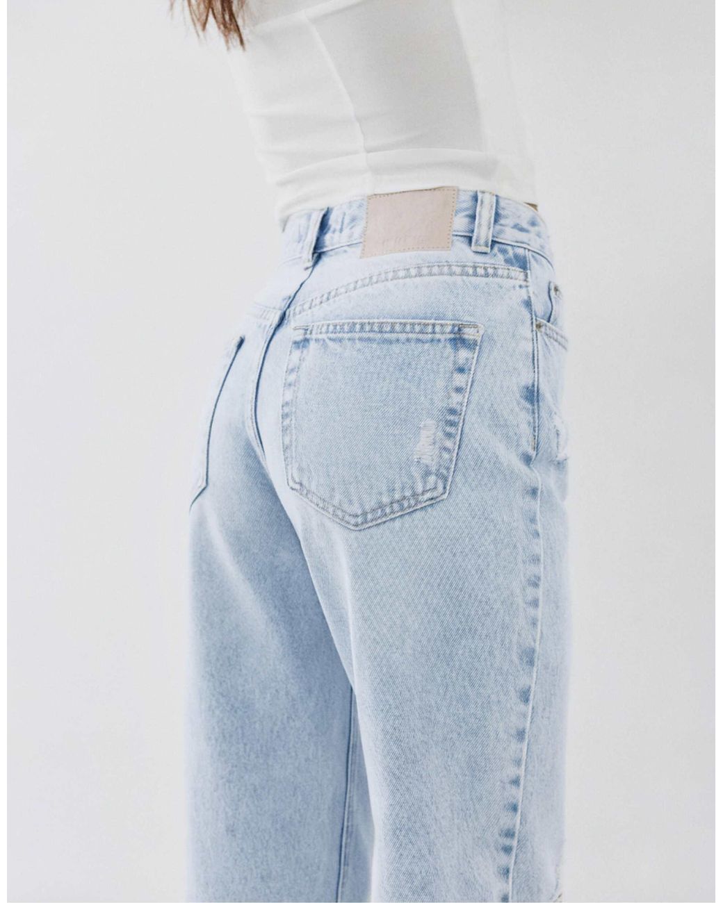 Pull&Bear Blue – mom-jeans