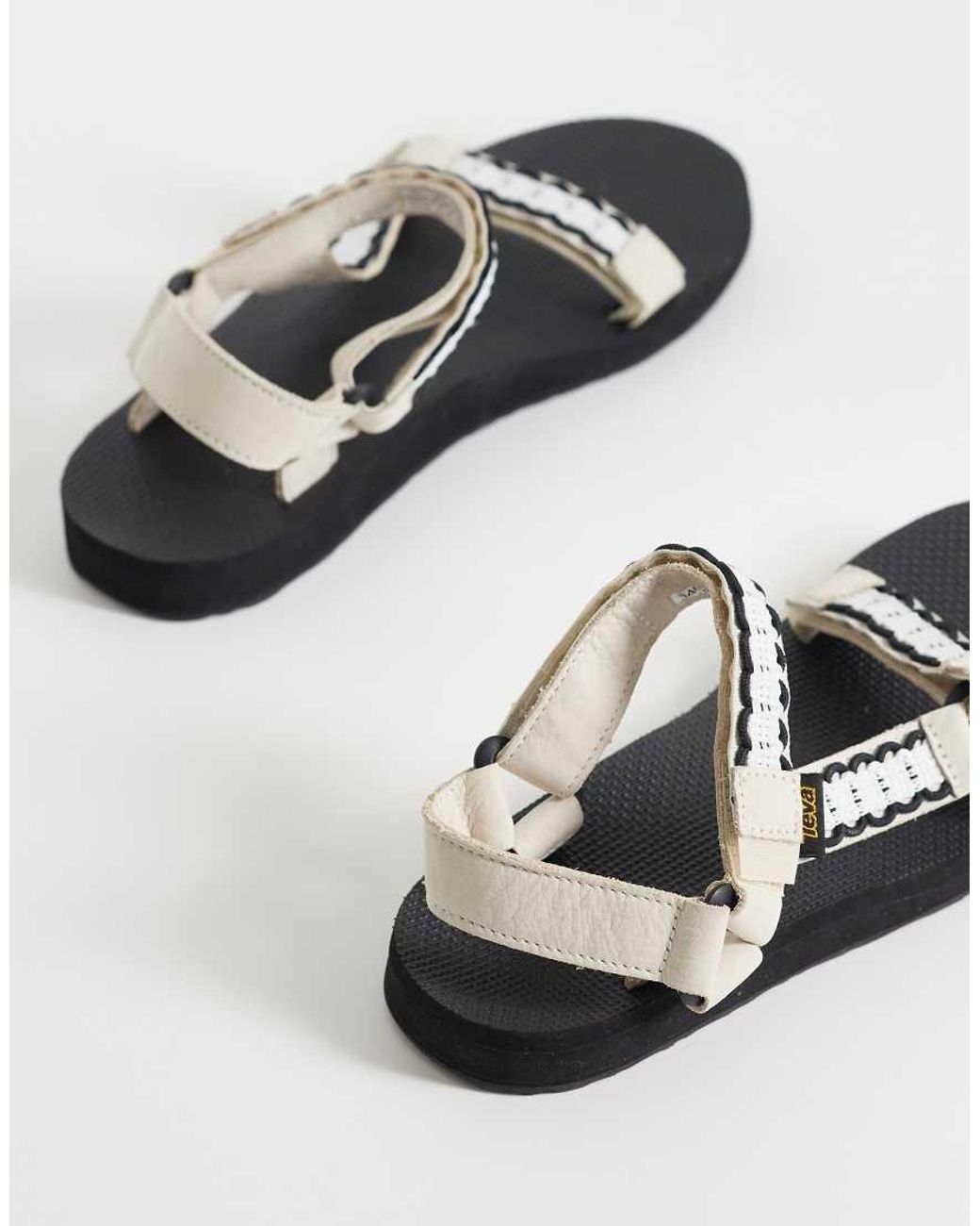 Teva Black Original Universal Cordcraft Sandals