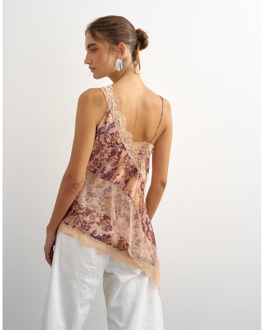 TOPSHOP Natural Insert Cami