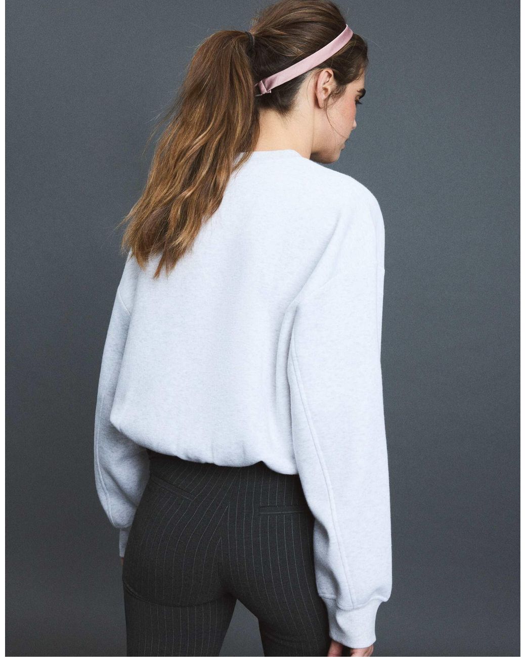 Stradivarius Blue Basic sweatshirt