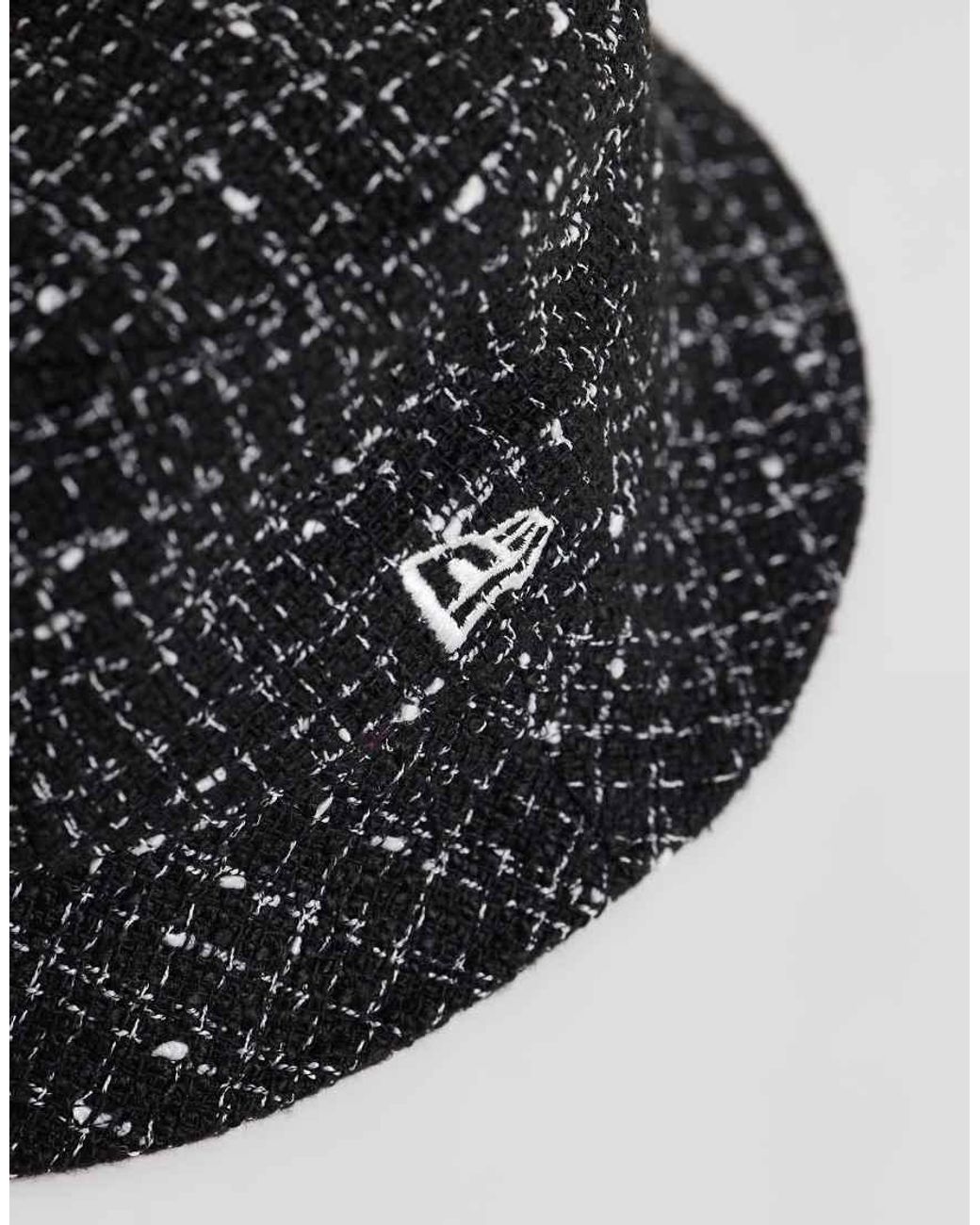 KTZ Black X Asos Exclusive Ny Yankees Boucle Tweed Bucket Hat