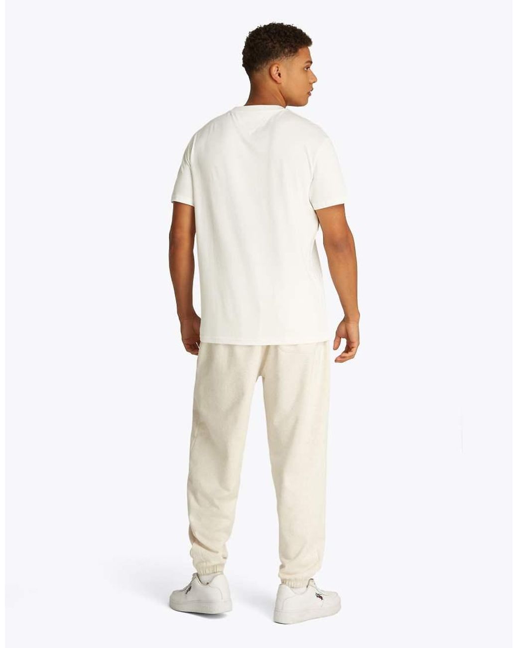 Tommy Hilfiger White Graphic T-shirt for men