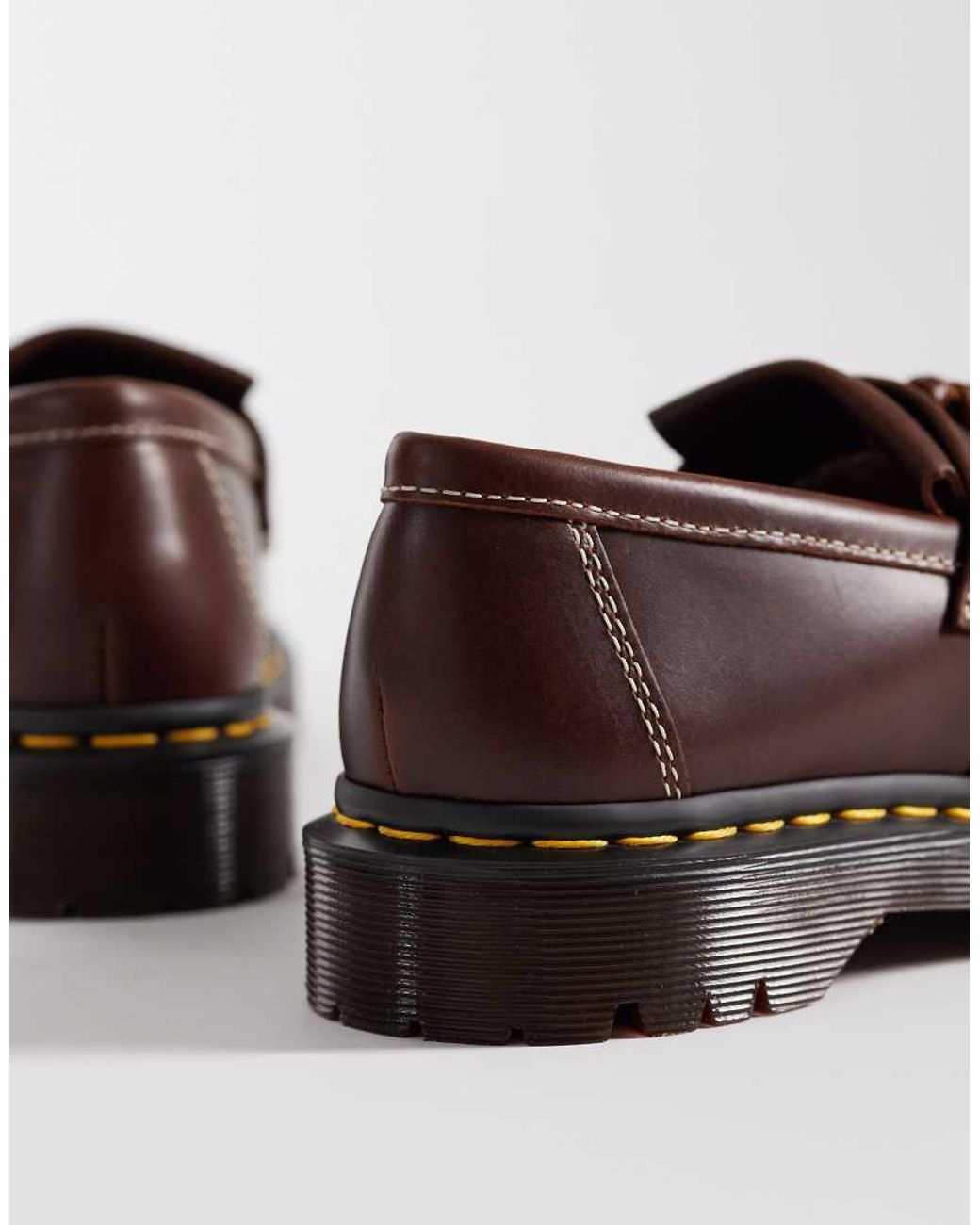 Dr. Martens Brown Unisex Adrian Ben Tassel Loafer