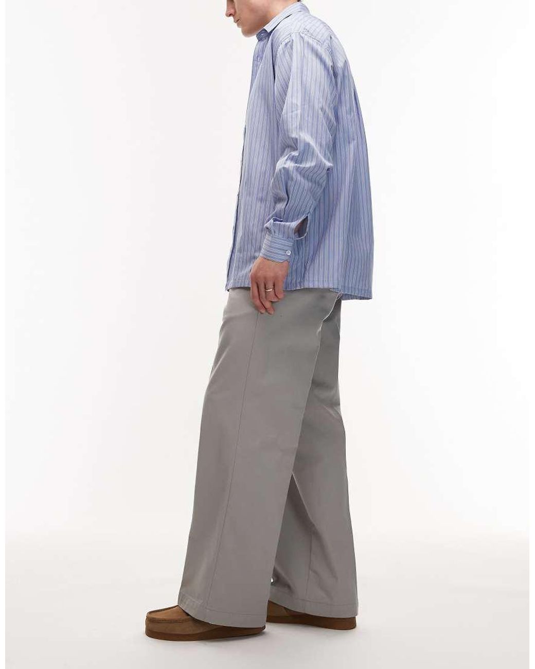 Dickies Blue 247 Loose baggy Fit Work Trousers for men